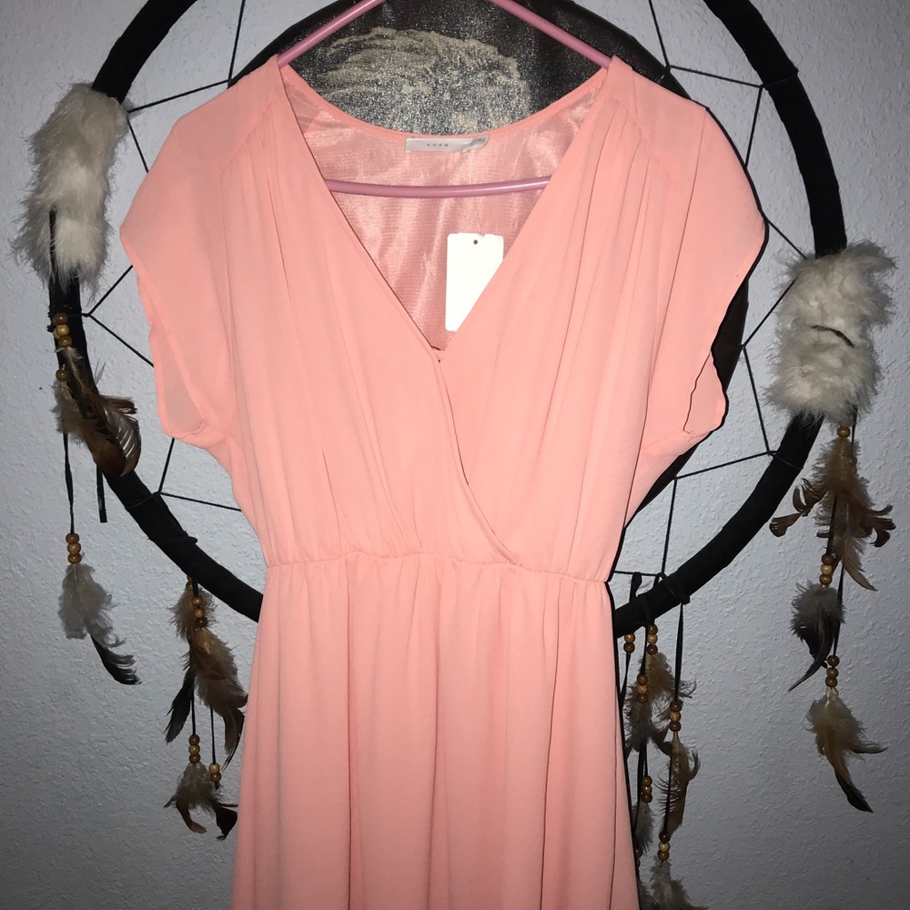 Coral colored dress for sale!!!